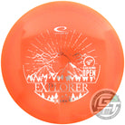 Latitude 64 Limited Edition 2023 Glass Blown Open Glimmer Opto Ice Explorer Fairway Driver Golf Disc