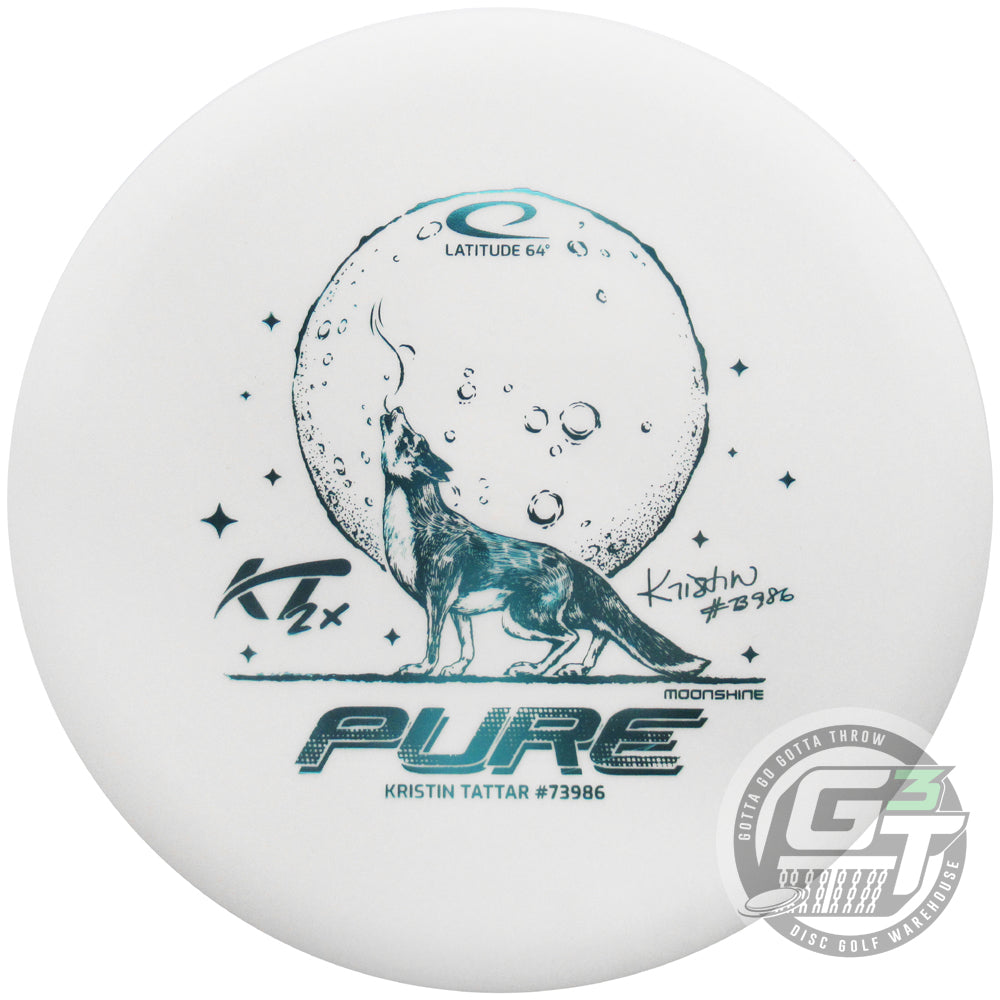 Latitude 64 Limited Edition 2024 Team Series Kristin Tattar Moonshine Glow Zero Medium Pure Putter Golf Disc