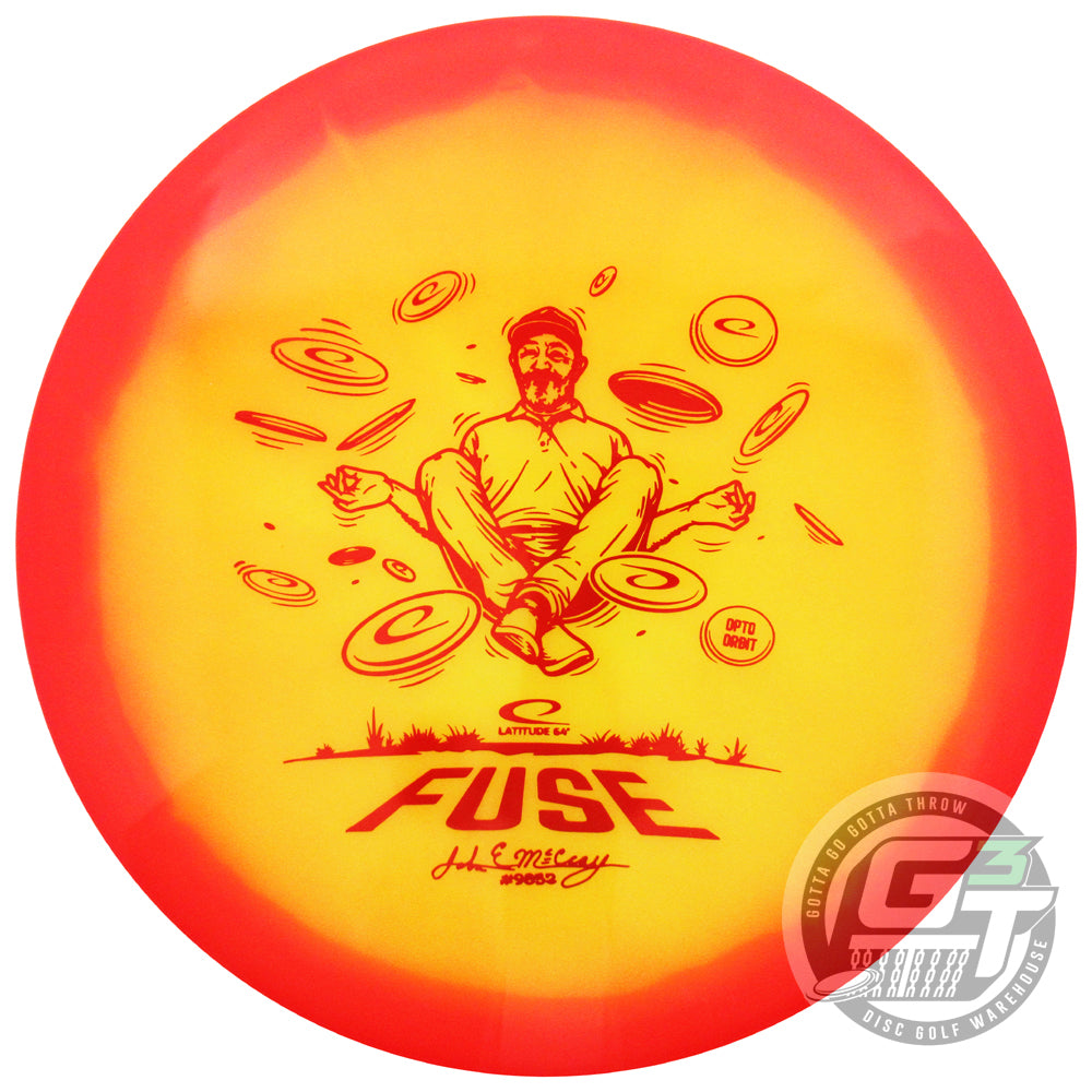 Latitude 64 Limited Edition 2025 Team Series JohnE McCray Opto Orbit Fuse Midrange Golf Disc