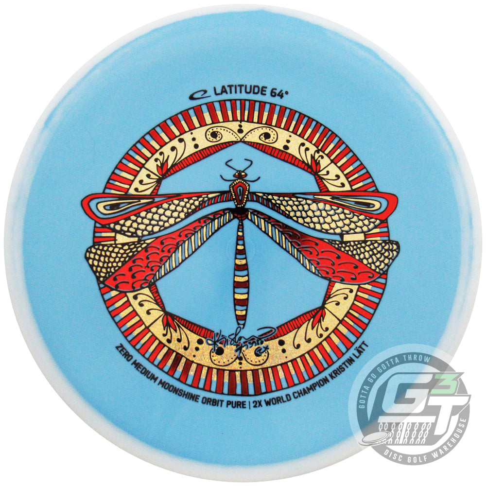 Latitude 64 Limited Edition 2026 Team Series Kristin Latt Moonshine Glow Zero Medium Orbit Pure Putter Golf Disc