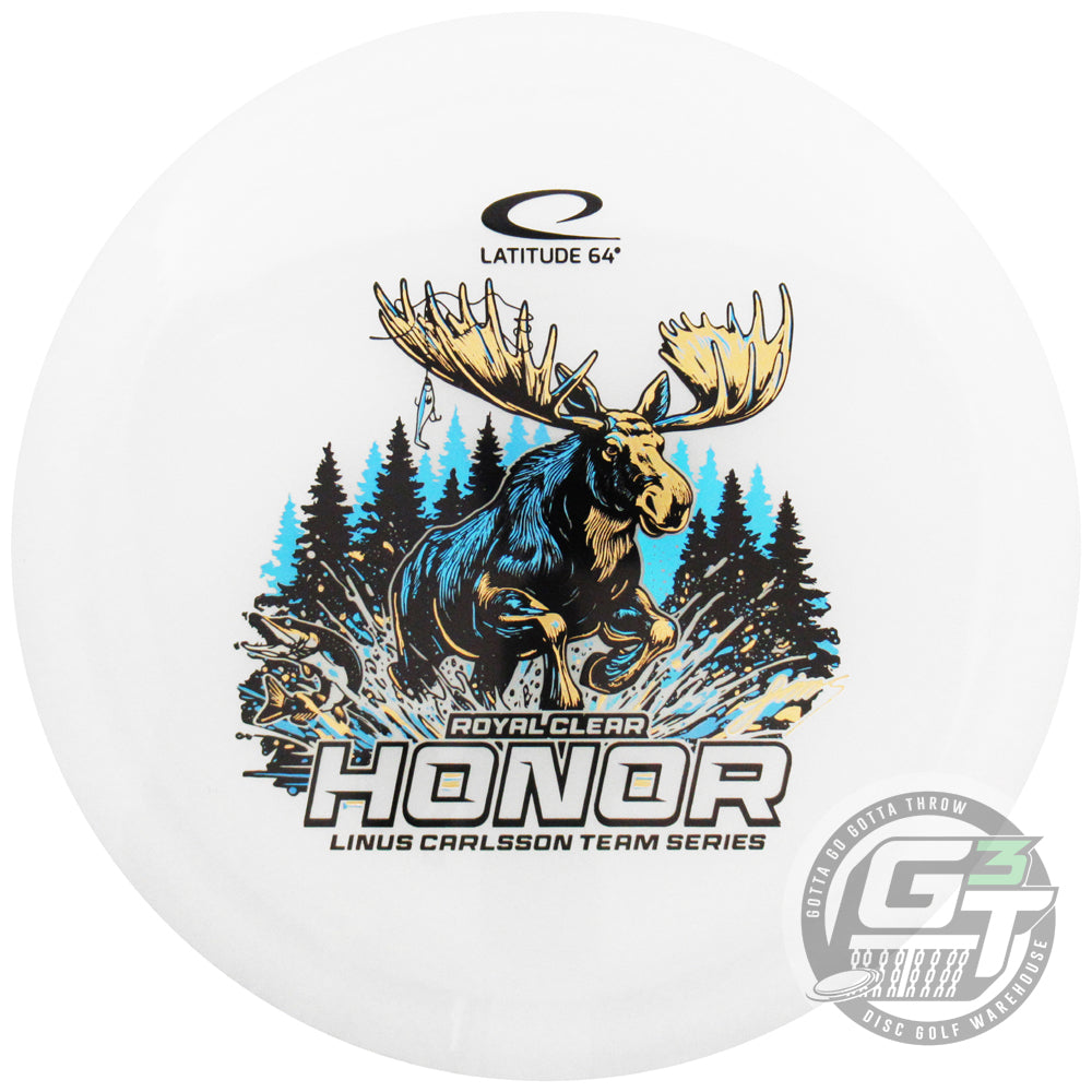 Latitude 64 Limited Edition 2026 Team Series Linus Carlsson Royal Clear Honor Fairway Driver Golf Disc