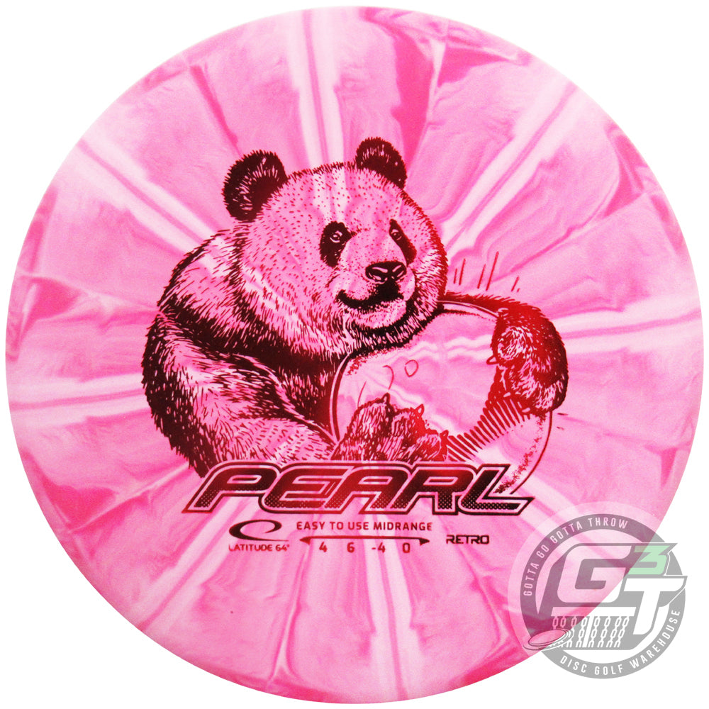 Latitude 64 Retro Burst Pearl Midrange Golf Disc