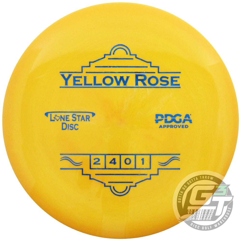 Lone Star Alpha Yellow Rose Putter Golf Disc