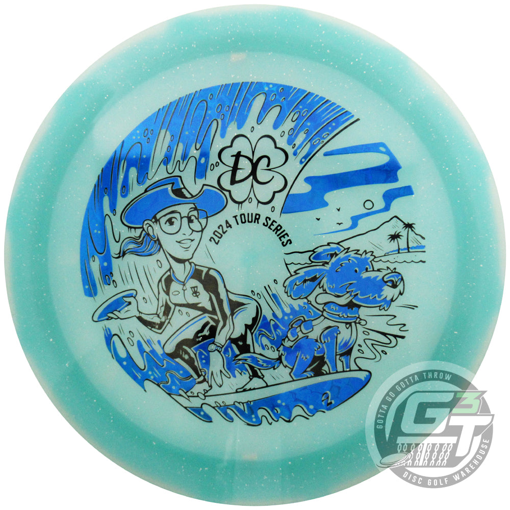 Lone Star Limited Edition 2024 Tour Series Deann Carey Glow Founder's Curl Distance Driver Golf Disc