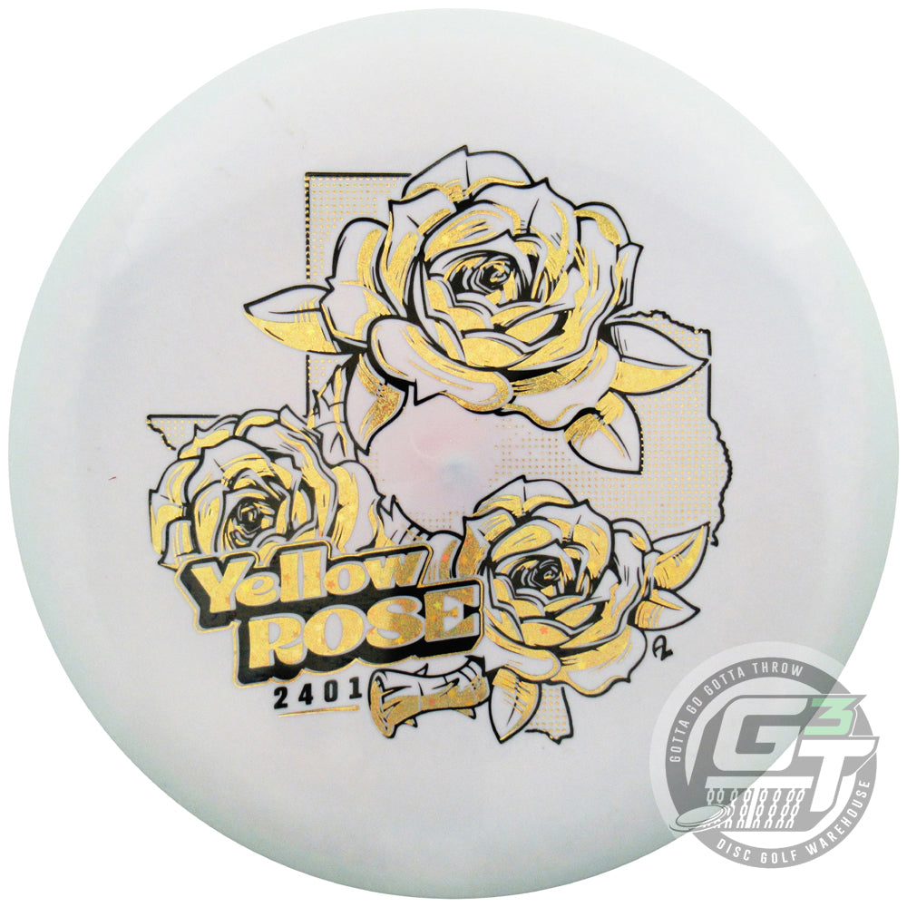 Lone Star Artist Series Lima Yellow Rose Putter Golf Disc