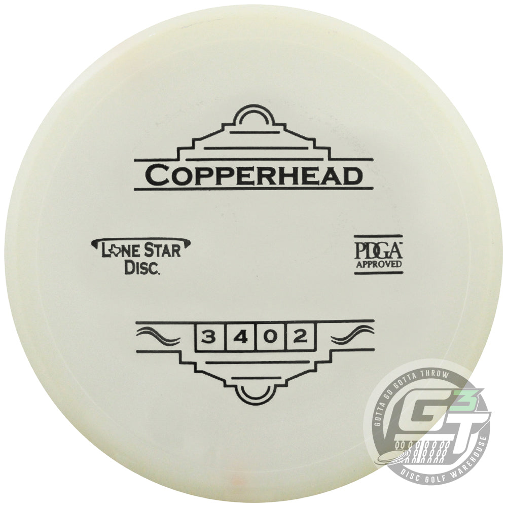 Lone Star Glow Bravo Copperhead Putter Golf Disc
