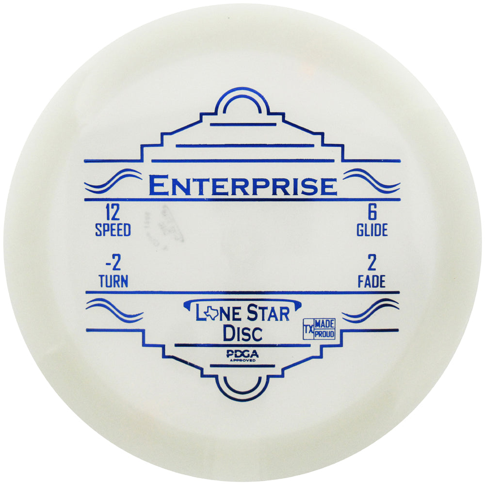 Lone Star Glow Alpha Enterprise Distance Driver Golf Disc