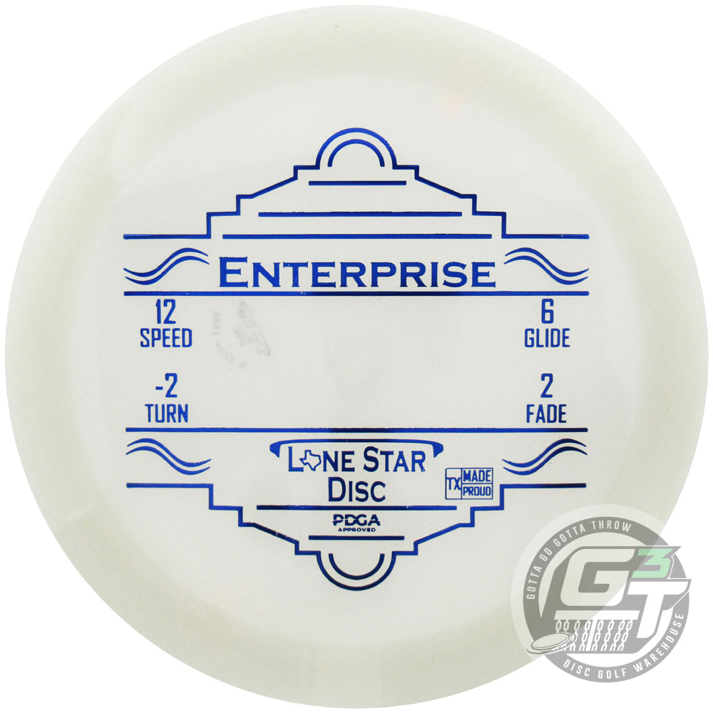 Lone Star Glow Alpha Enterprise Distance Driver Golf Disc