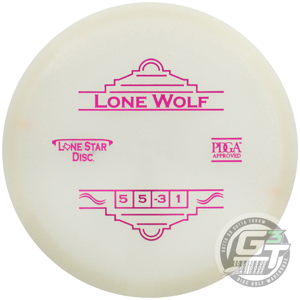 Lone Star Glow Alpha Lone Wolf Midrange Golf Disc