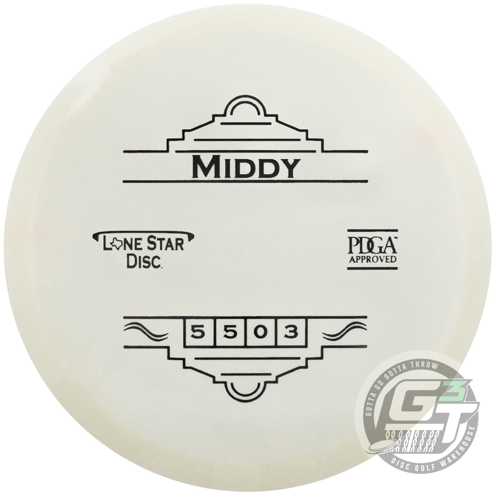 Lone Star Glow Alpha The Middy Midrange Golf Disc