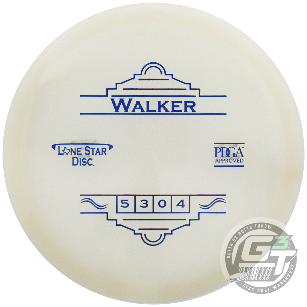 Lone Star Glow Alpha Walker Midrange Golf Disc
