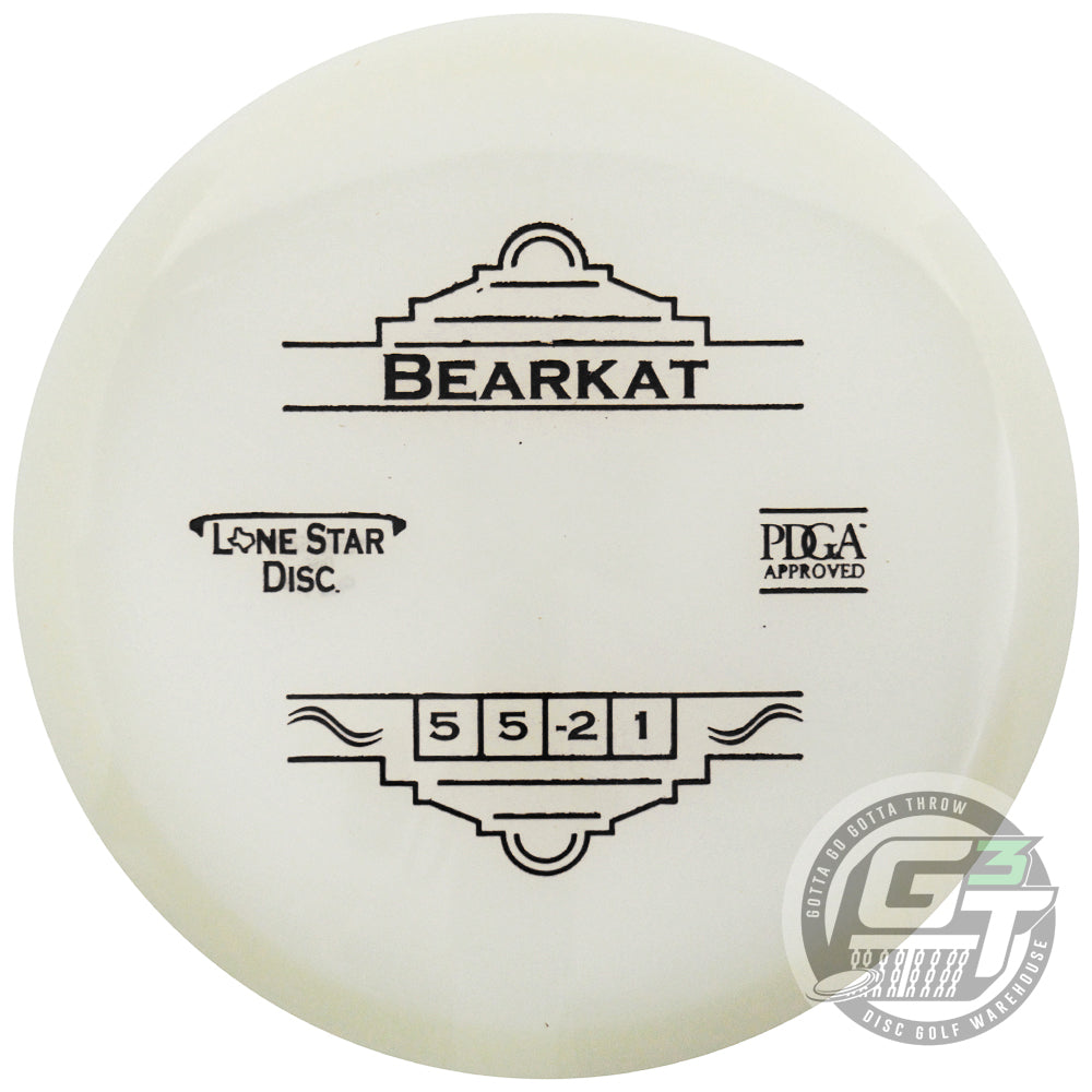 Lone Star Glow Bravo Bearkat Midrange Golf Disc