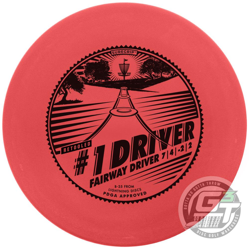 Lightning Sure Grip #1 Driver [Retool] Fairway Driver Golf Disc