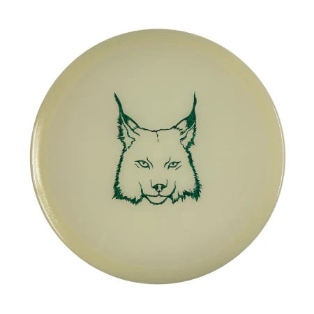 Mint Discs Limited Edition Big Cat Icon Stamp Glow Nocturnal Bobcat Midrange Golf Disc