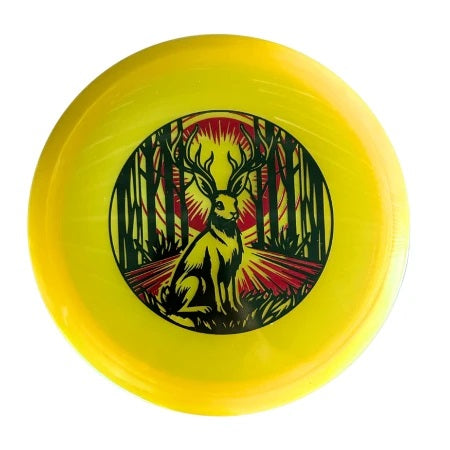 Mint Discs Limited Edition Majestic Edition Stamp Sublime Jackalope Fairway Driver Golf Disc