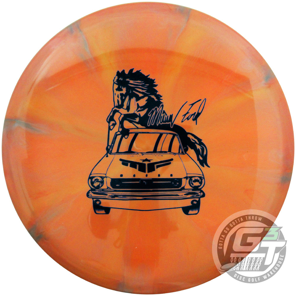 Mint Discs Limited Edition Mason Ford Stamp Swirly Sublime Mustang Midrange Golf Disc