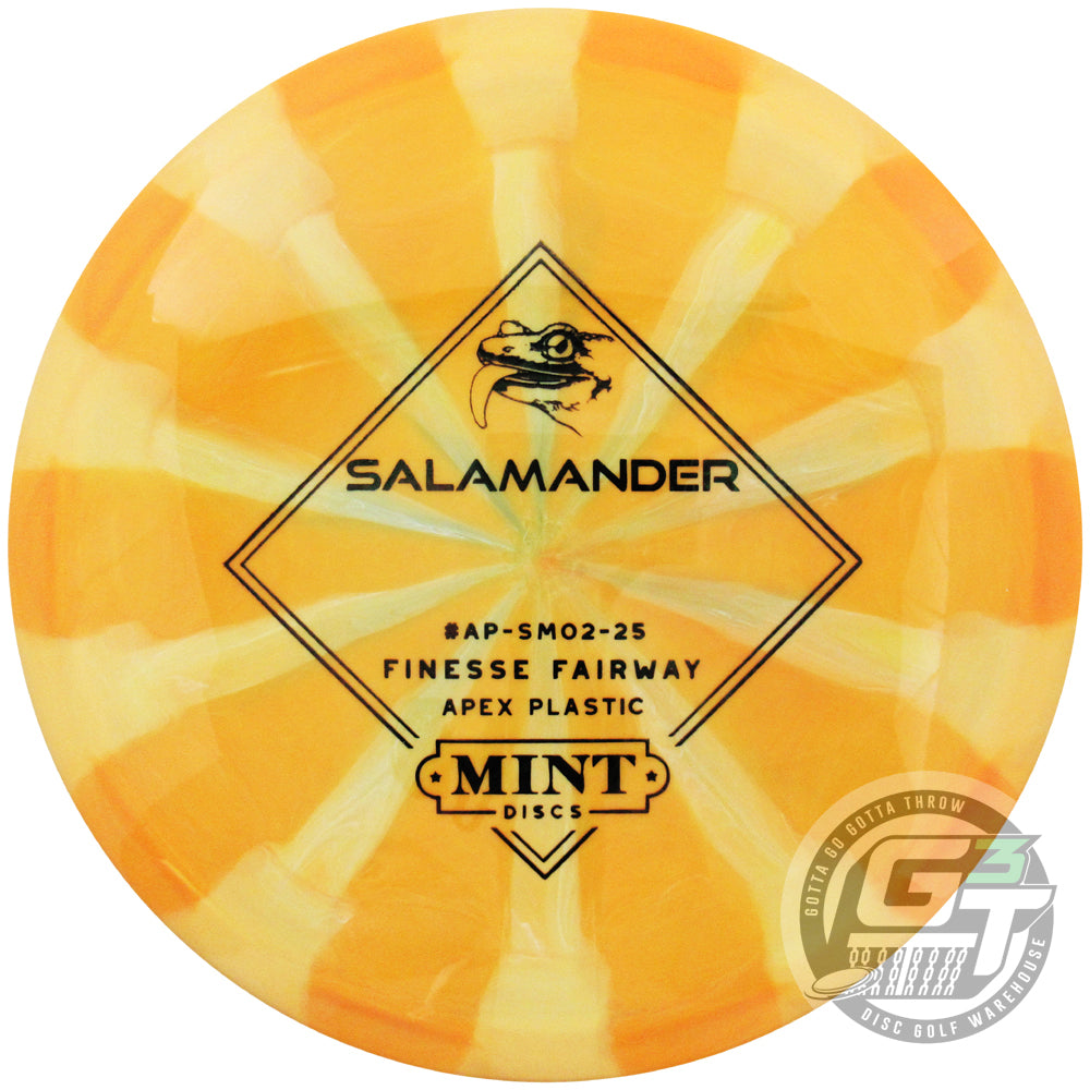 Mint Discs Swirly Apex Salamander Fairway Driver Golf Disc