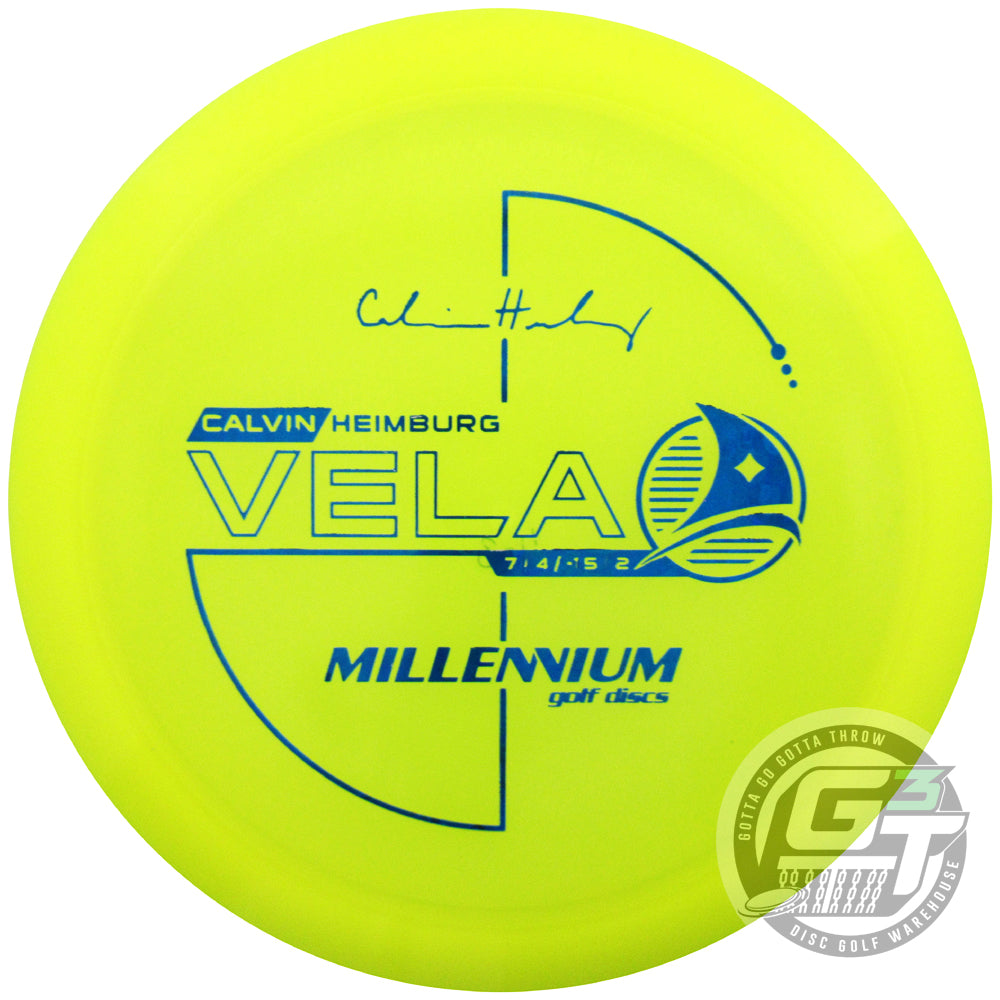 Millennium Calvin Heimburg Signature Flat Top Quantum Vela Fairway Driver Golf Disc