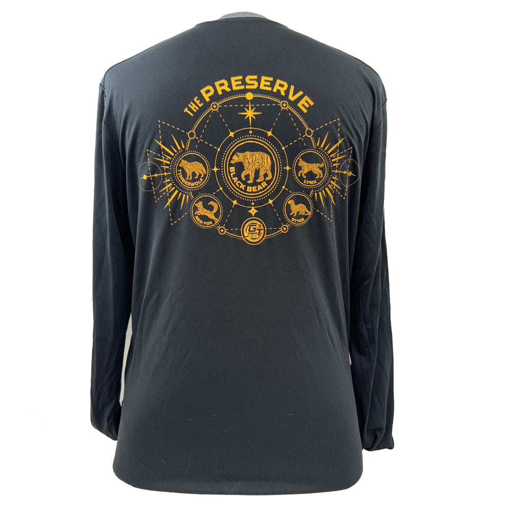 Minnesota The Preserve Long Sleeve Disc Golf T-Shirt