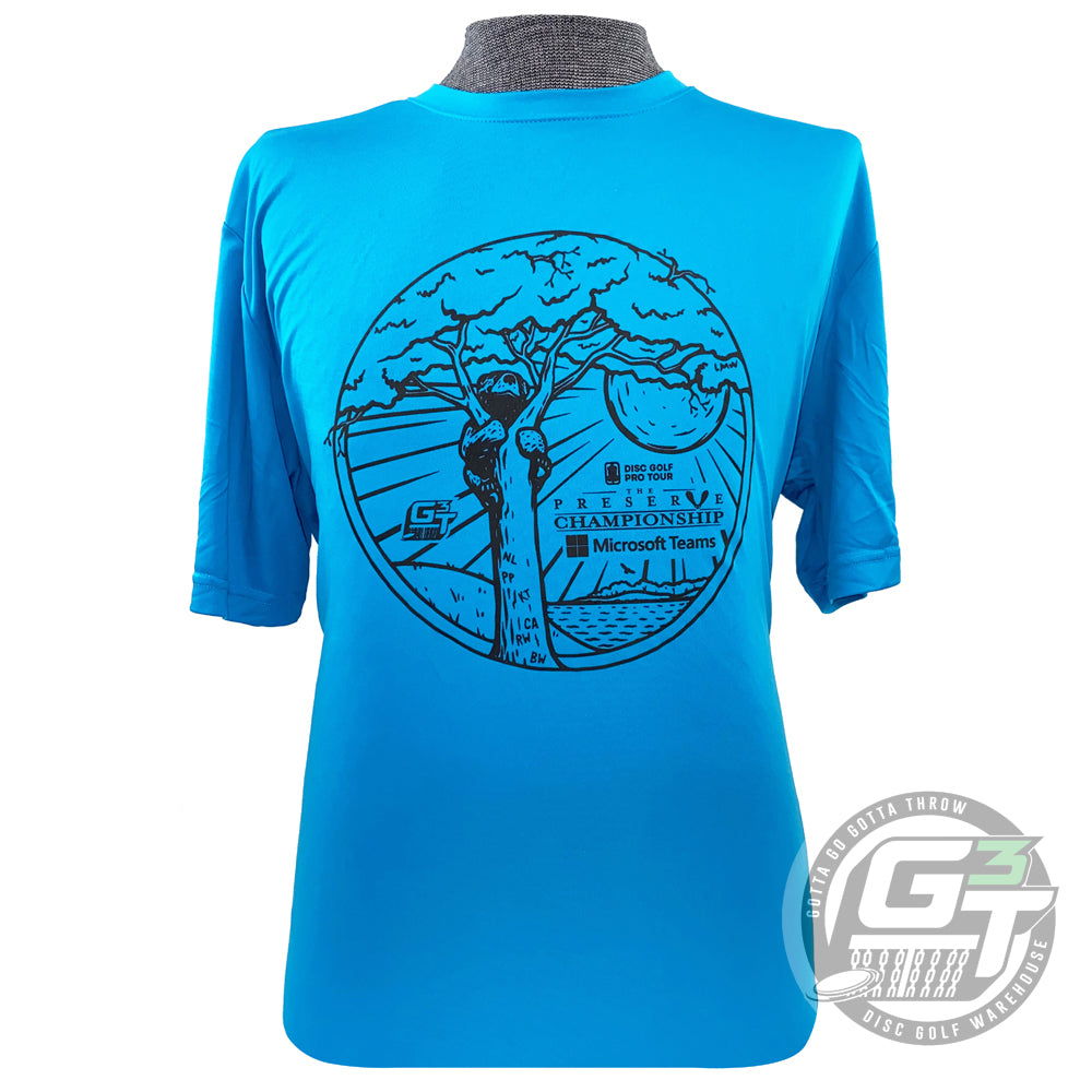 Minnesota Preserve 2024 Preserve Championship Volunteer Short Sleeve Performance Disc Golf T-Shirt