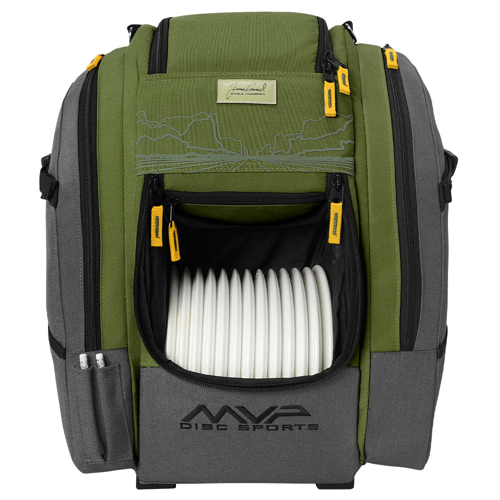 MVP James Conrad Signature Edition Voyager Slim Backpack Disc Golf Bag