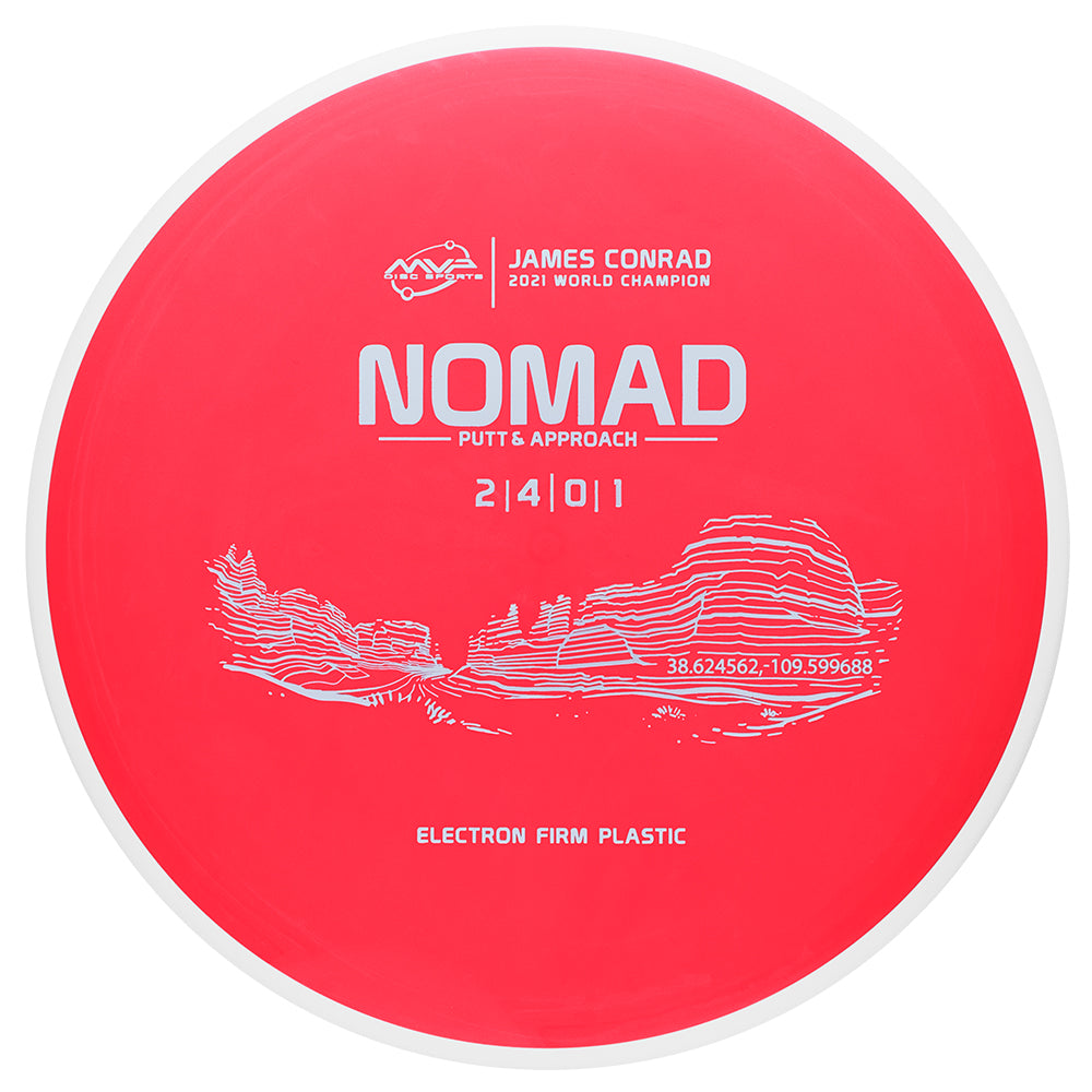MVP Electron Firm Nomad [James Conrad 1X] Putter Golf Disc