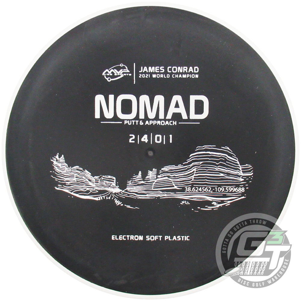 MVP Electron Soft Nomad [James Conrad 1X] Putter Golf Disc