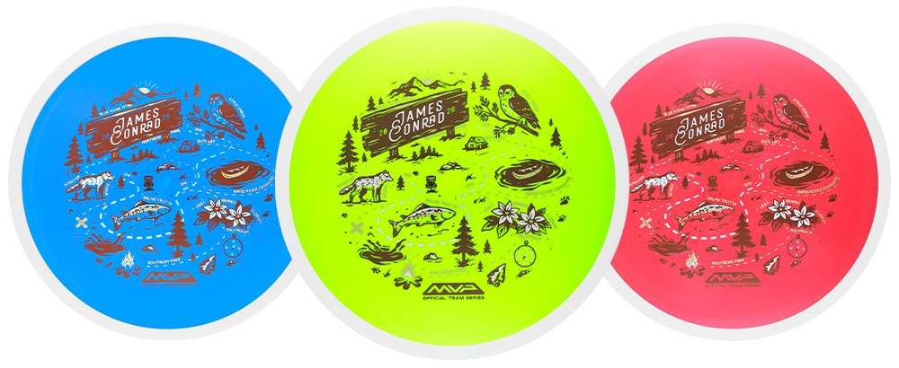 MVP Limited Edition 2026 Team Series James Conrad Fission Trail Distance Driver Golf Disc