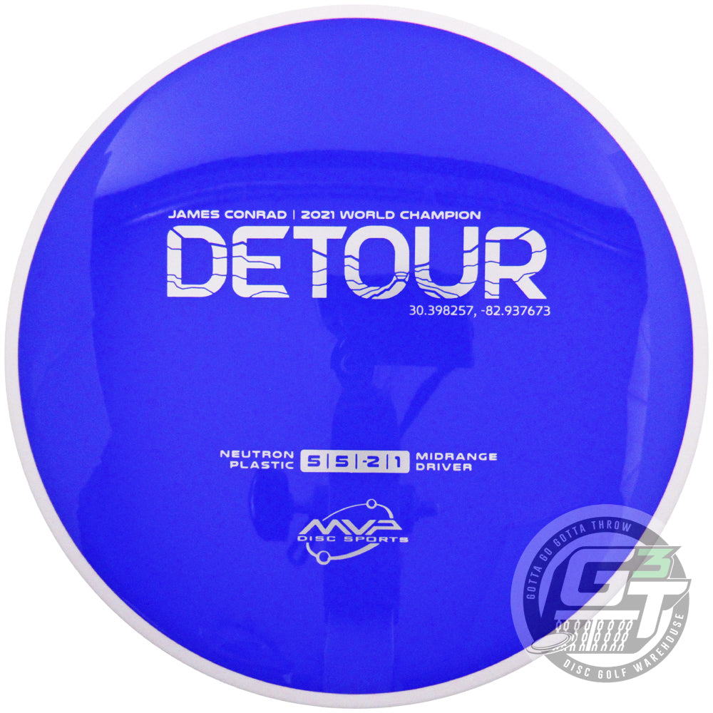 MVP Neutron Detour [James Conrad 1X] Midrange Golf Disc