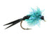 Wild Water Fly Fishing Estaz Stonefly, Metallic Blue, Size 12, Qty. 6