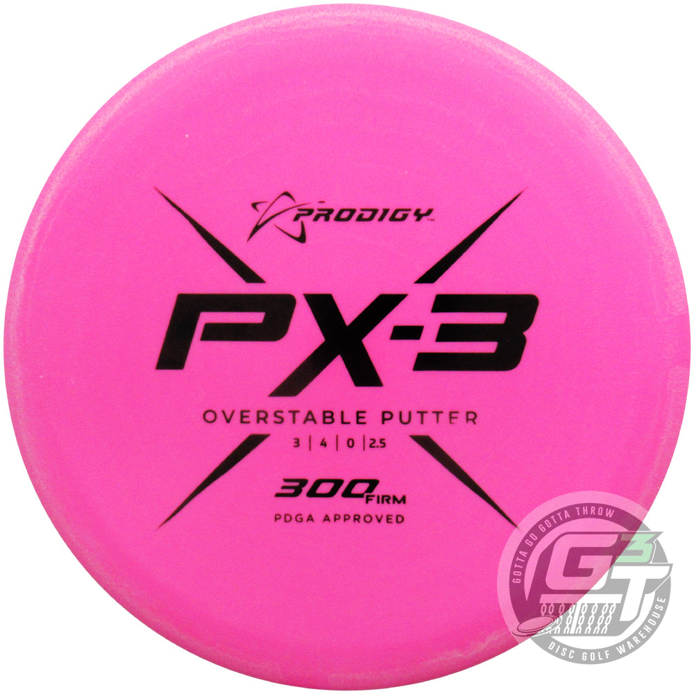 Prodigy 300 Firm Series PX3 Putter Golf Disc