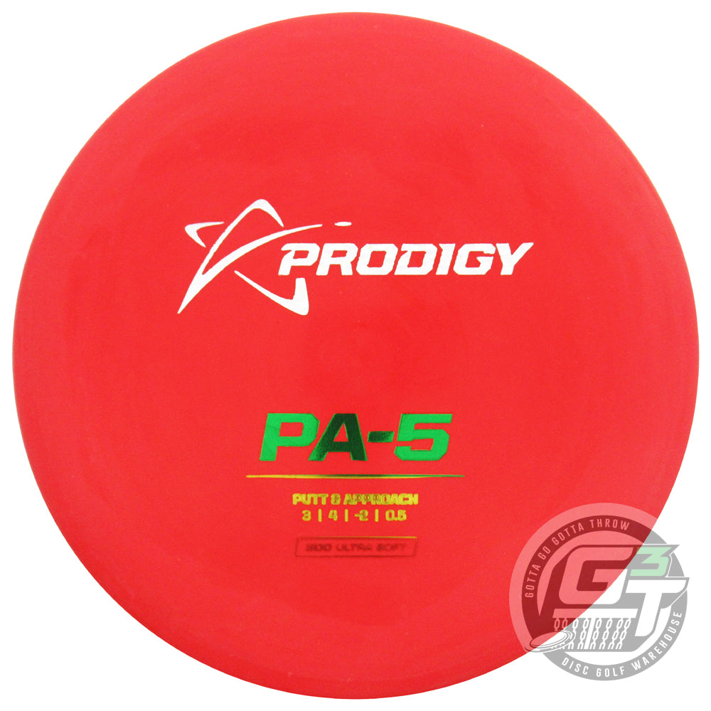 Prodigy 300 Ultra Soft PA5 Putter Golf Disc