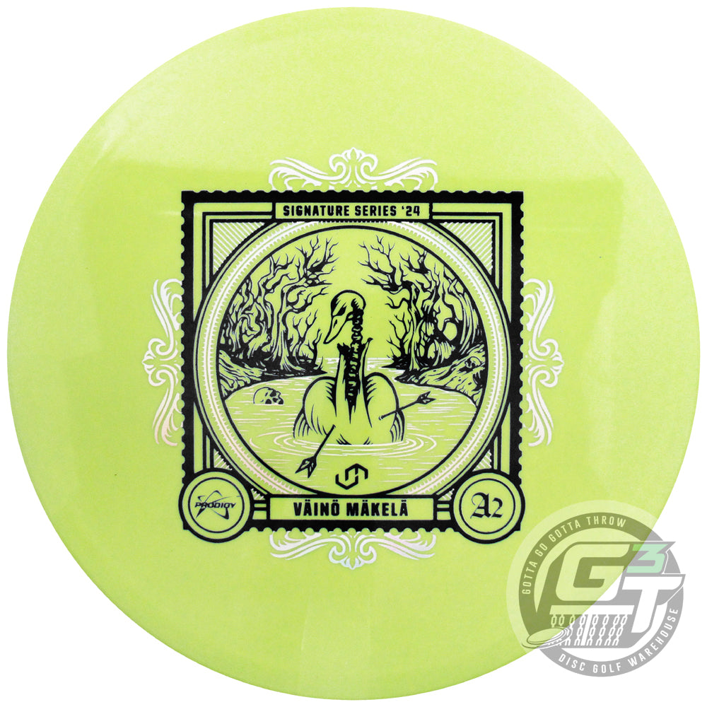 Prodigy Limited Edition 2024 Signature Series Vaino Makela Glimmer 400 Series A2 Approach Midrange Golf Disc