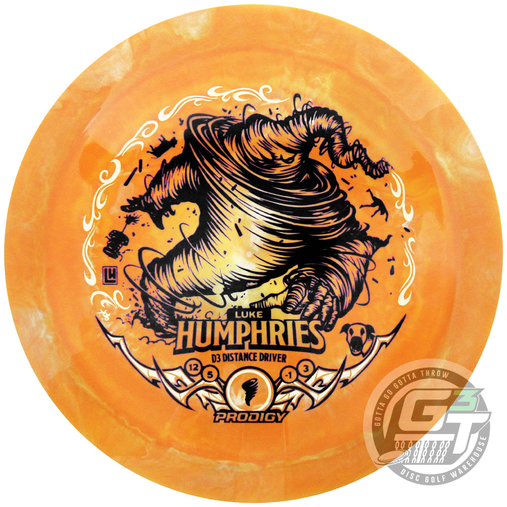 Prodigy Limited Edition 2025 Signature Series Luke Humphries 750 Spectrum D3 Distance Driver Golf Disc