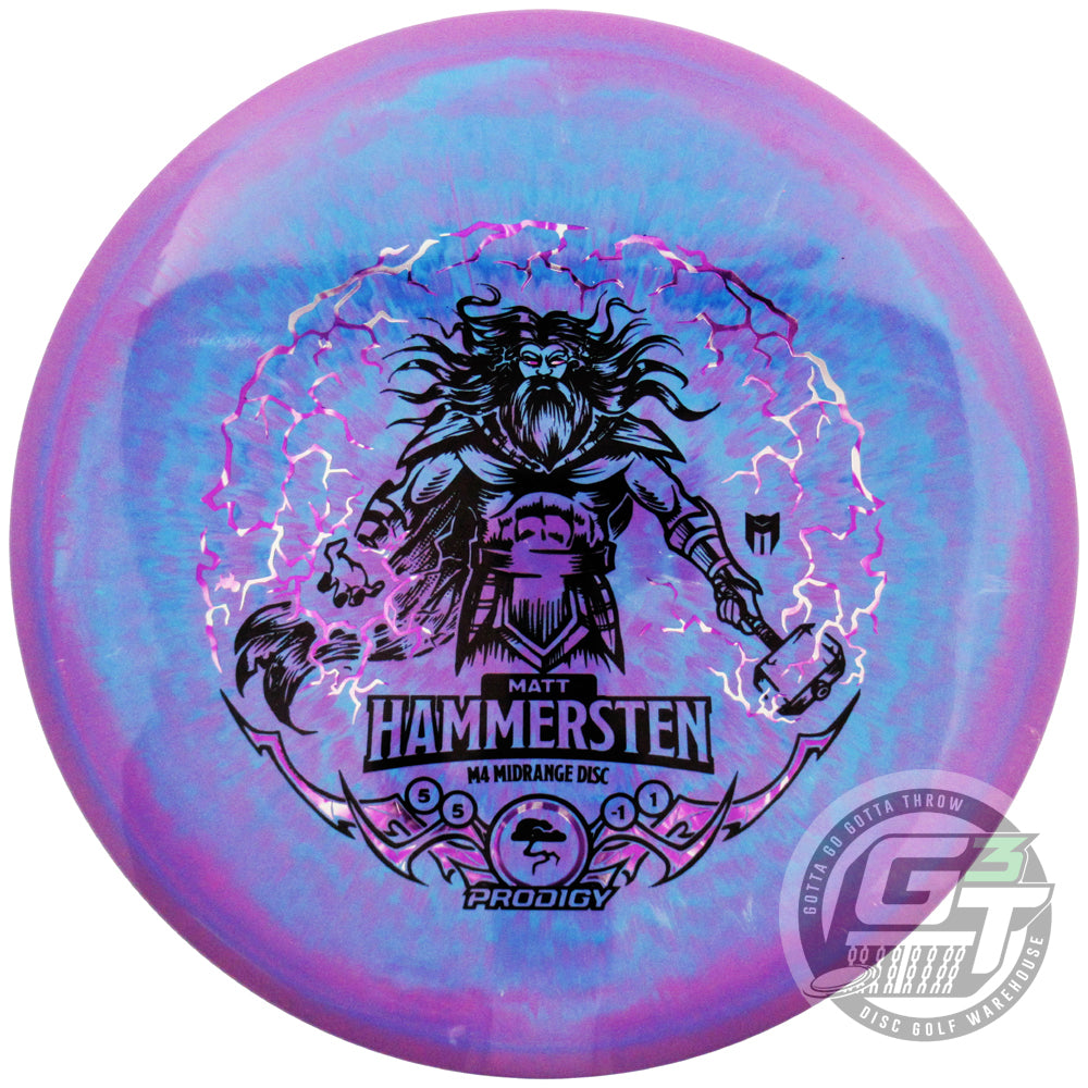 Prodigy Limited Edition 2025 Signature Series Matt Hammersten 500 Spectrum M4 Midrange Golf Disc
