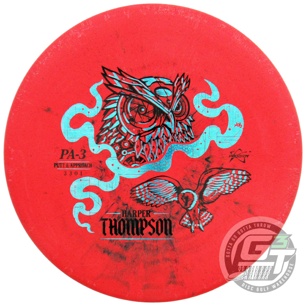 Prodigy Limited Edition 2026 Signature Series Harper Thompson 300 Fractal PA3 Putter Golf Disc