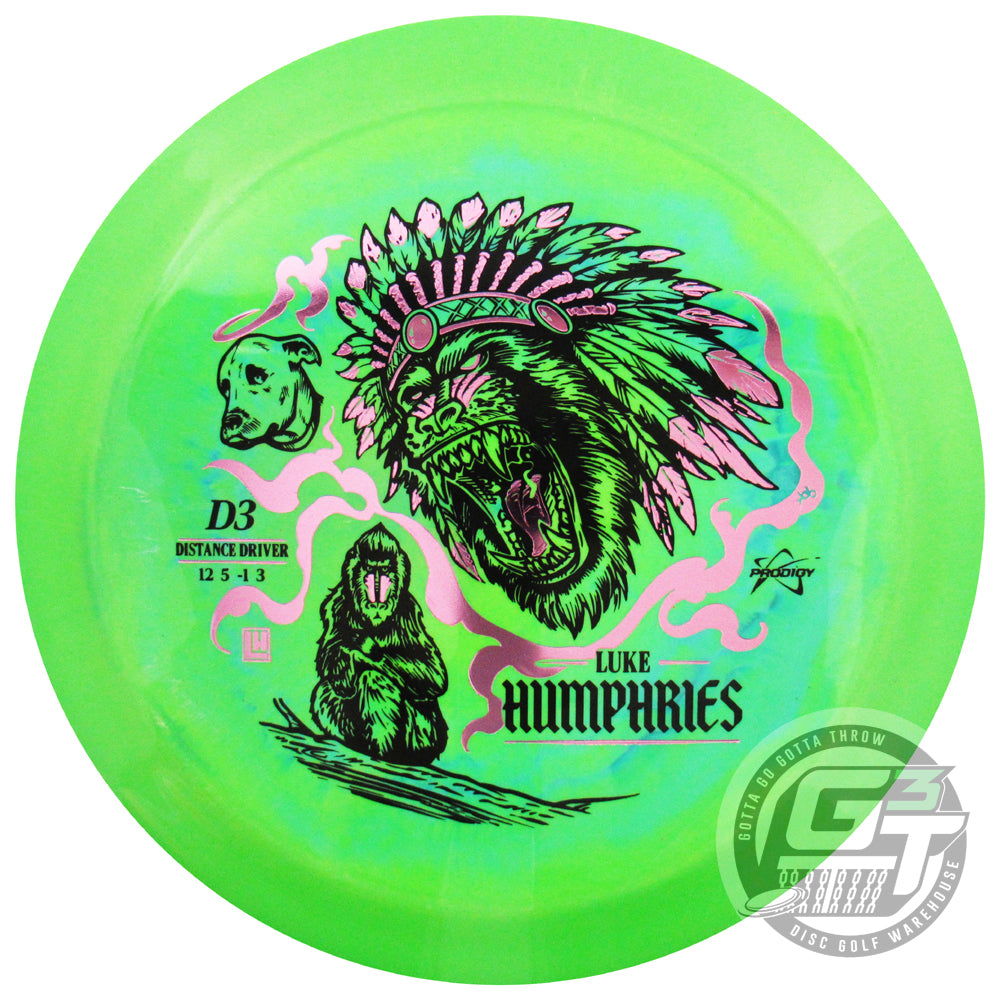 Prodigy Limited Edition 2026 Signature Series Luke Humphries 500 Spectrum D3 Distance Driver Golf Disc