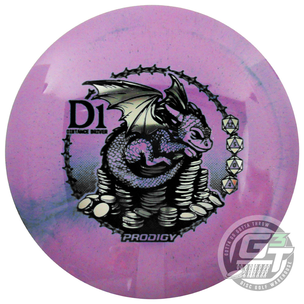 Prodigy Limited Edition Dragon's Hoard Stamp ReBlend D1 Distance Driver Golf Disc