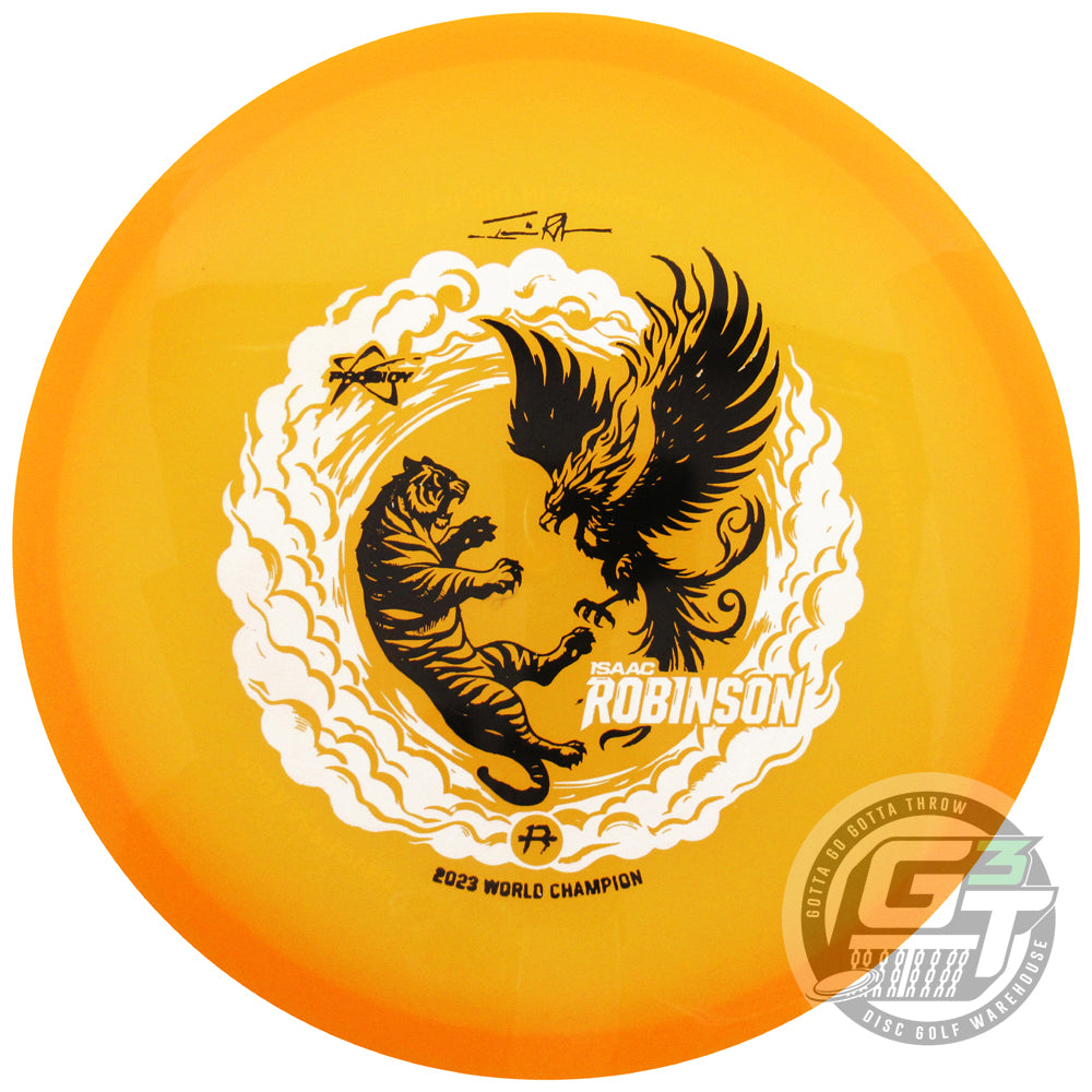 Prodigy Limited Edition Isaac Robinson 2023 PDGA World Champion Stormcaller Stamp 400 Series Archive Midrange Golf Disc