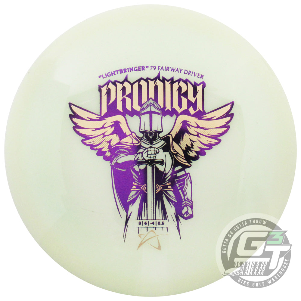 Prodigy Limited Edition Lightbringer Stamp 400 Glow Series F9 Fairway Driver Golf Disc