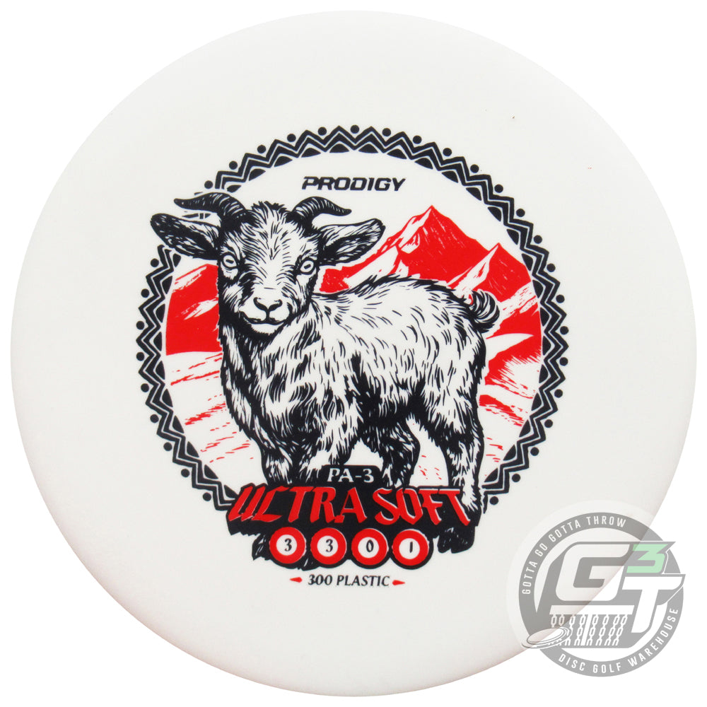 Prodigy Special Edition Goat Stamp 300 Ultra Soft PA3 Putter Golf Disc