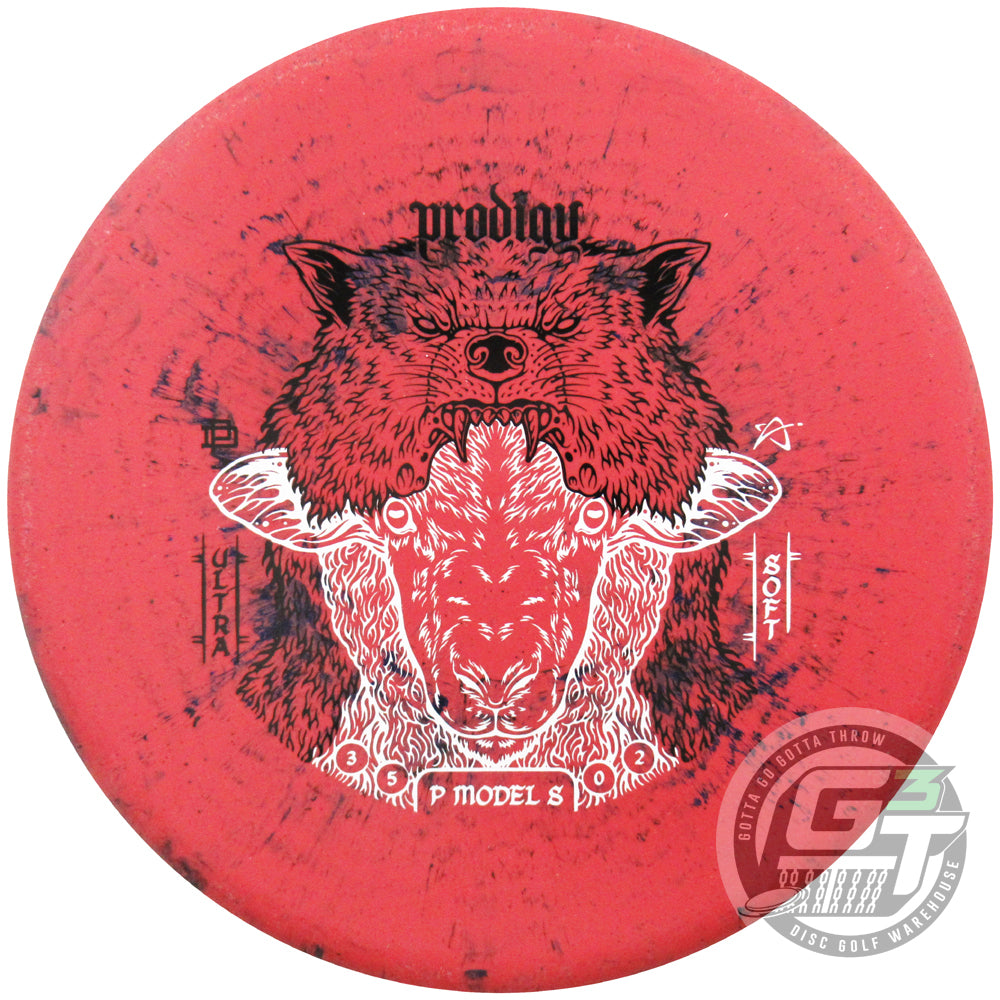 Prodigy Limited Edition Sheep's Clothing Stamp 300 Ultra Soft Color Fractal P Model S Putter Golf Disc