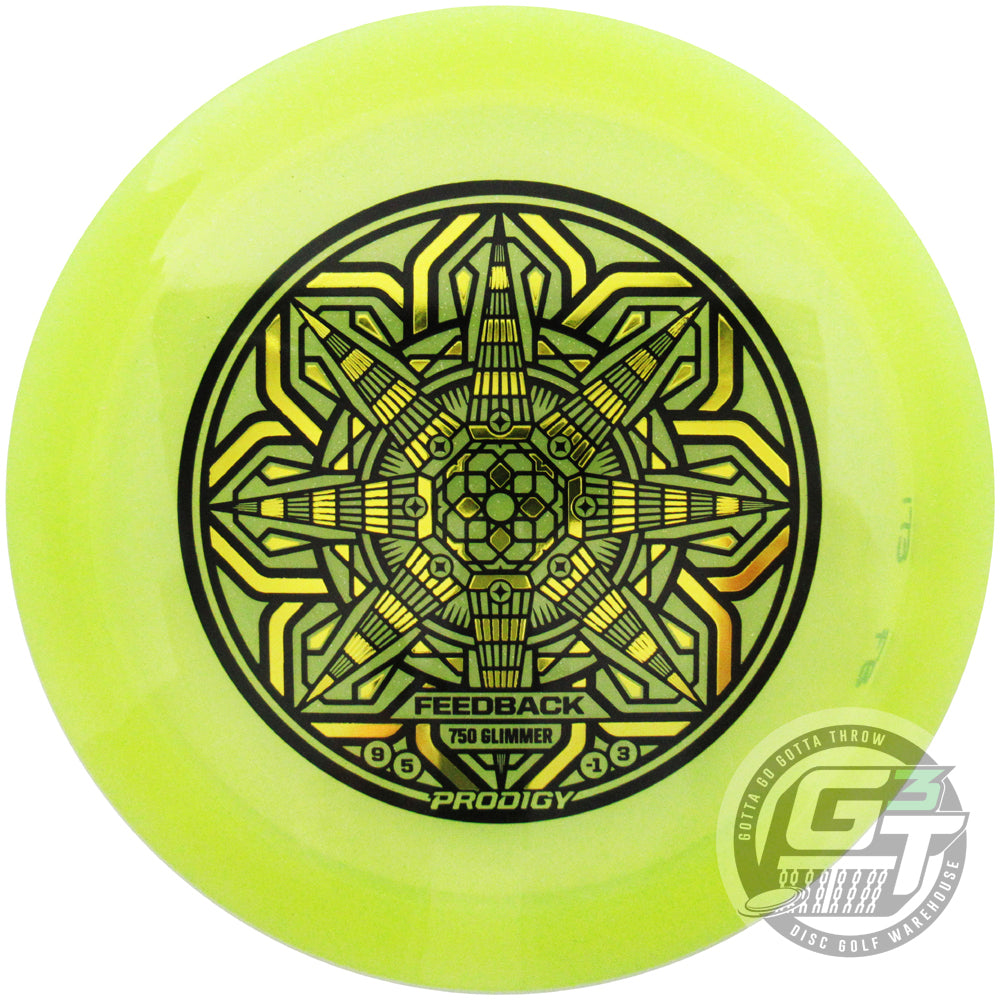 Prodigy Limited Edition Sunrise Circuit Stamp 750 Glimmer Feedback Fairway Driver Golf Disc