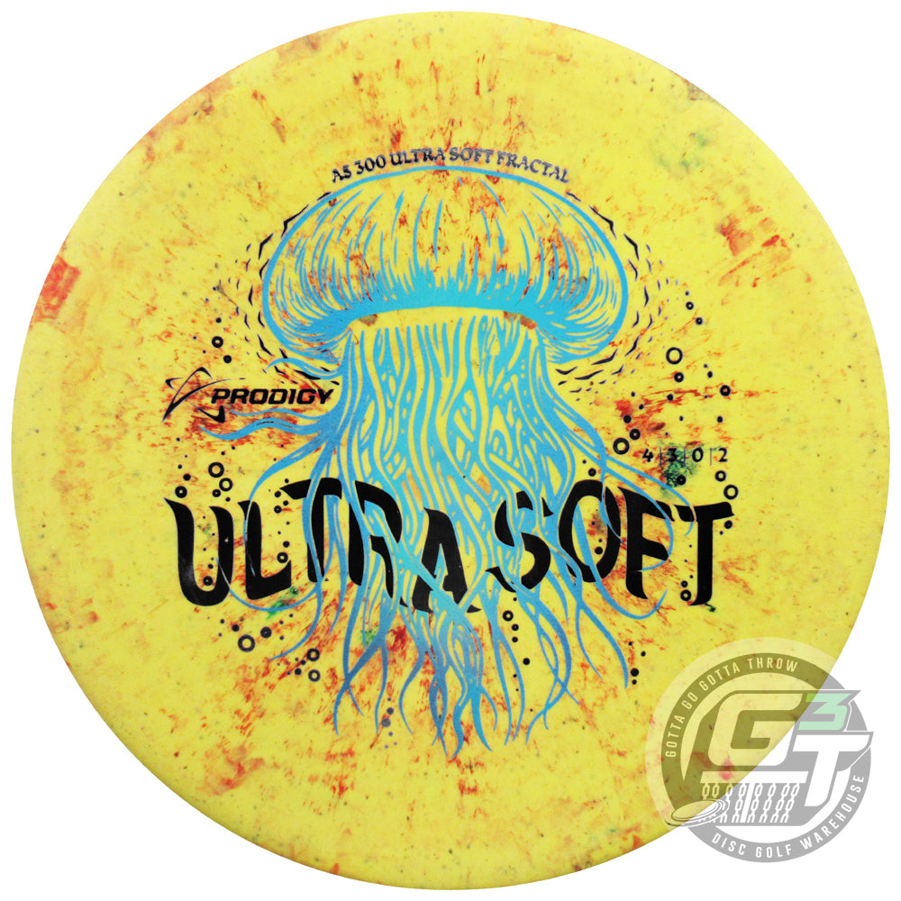 Prodigy Limited Edition Twilight Tide Stamp 300 Ultra Soft Fractal A5 Approach Midrange Golf Disc