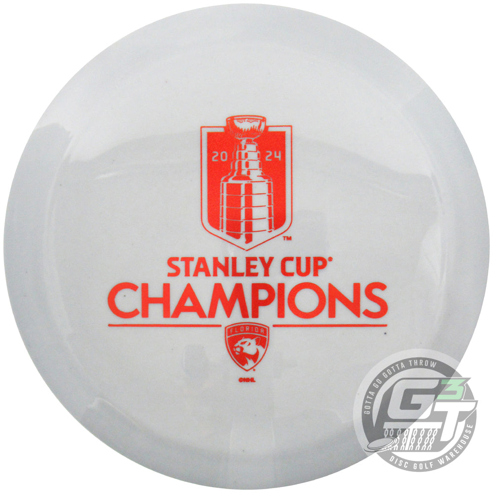 Prodigy NHL 2024 Stanley Cup Champion Florida Panthers Glimmer 400 Series D3 Distance Driver Golf Disc