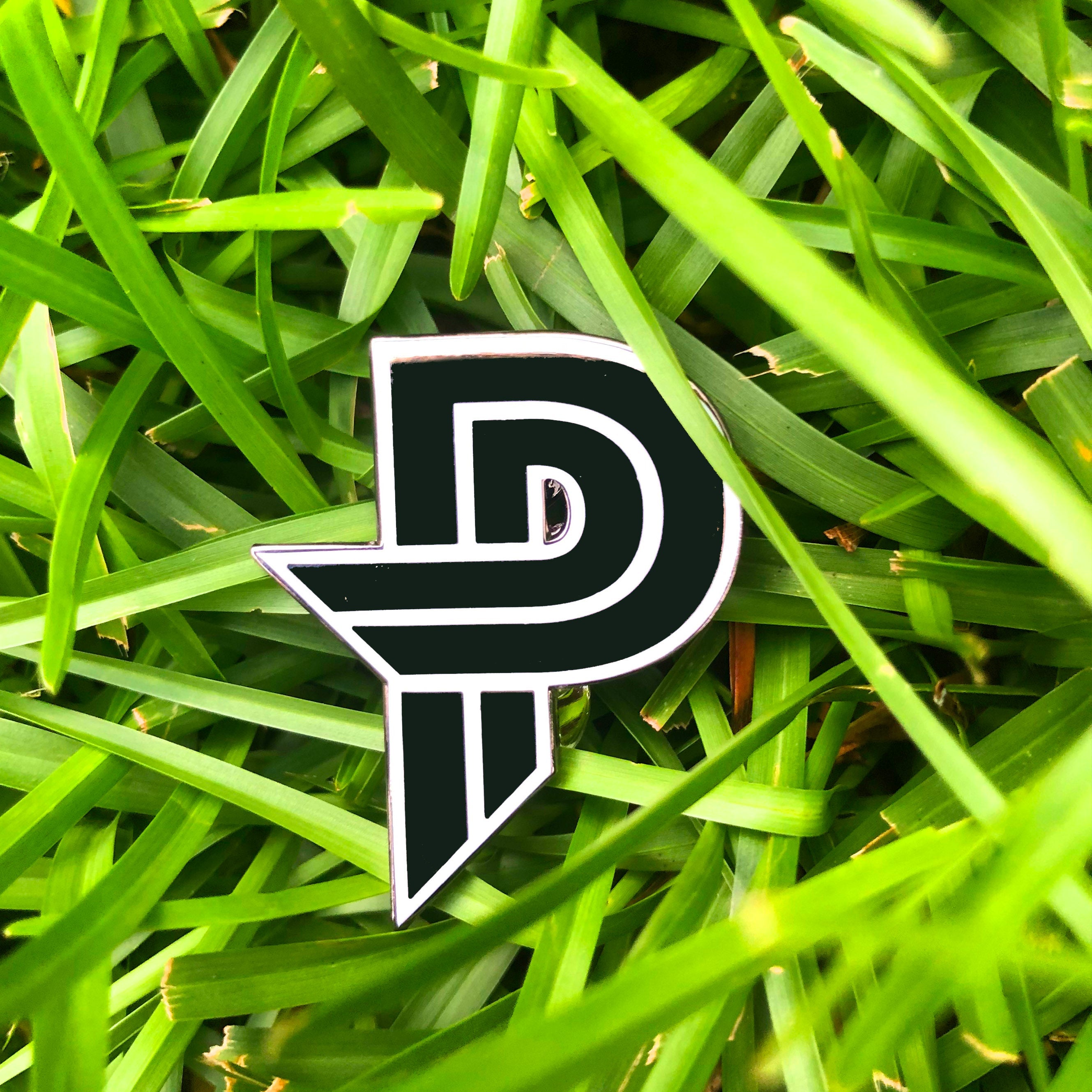 Paige Pierce PP LOGO - Disc Golf Pin