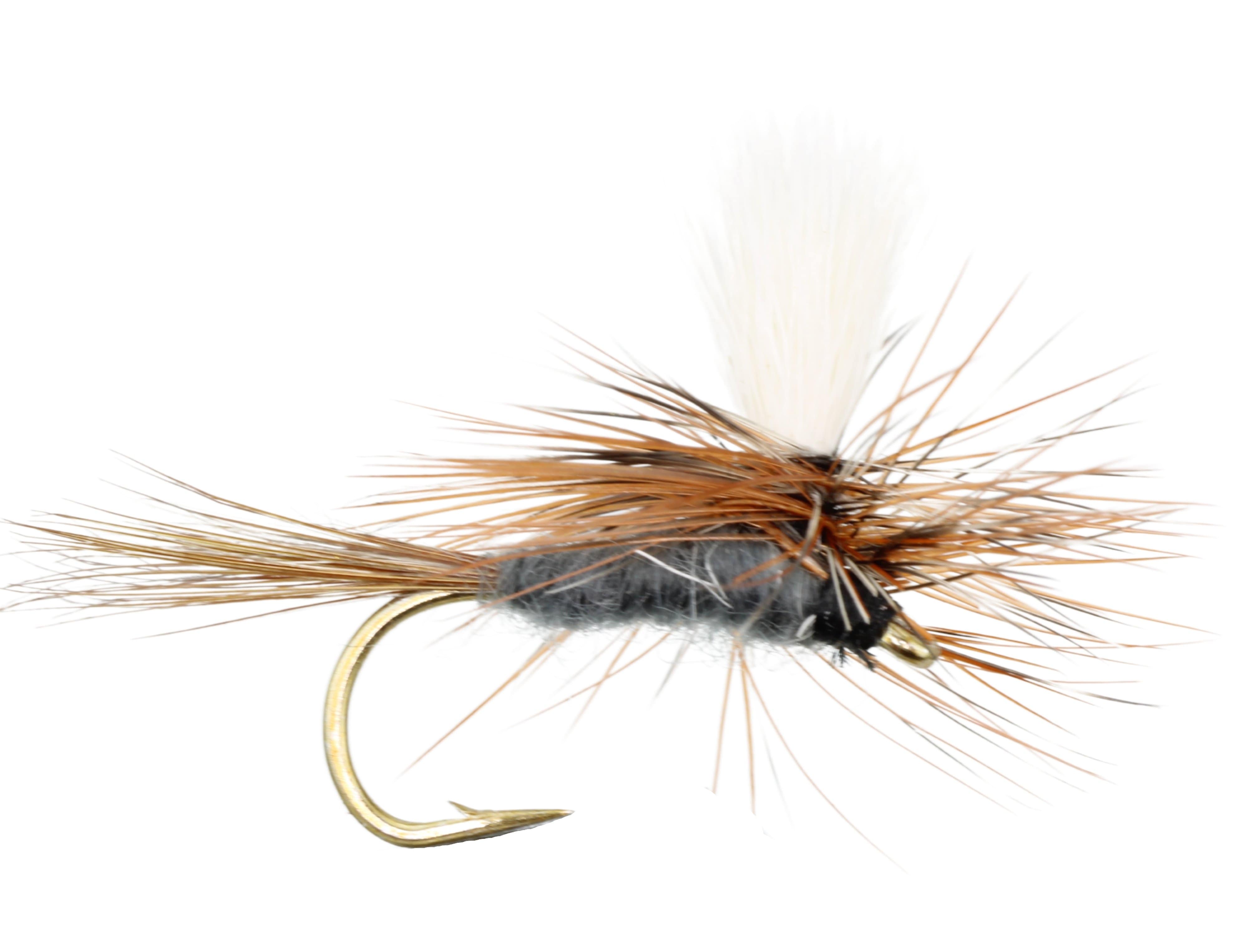 Wild Water Fly Fishing Fly Tying Material Kit, Parachute Adams
