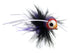 Wild Water Fly Fishing Purple Spherical Body Popper, Size 10, Qty. 4