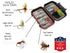 Wild Water Most Popular Flies Mini-Mega Assortment, 60 Flies with Small Fly Box