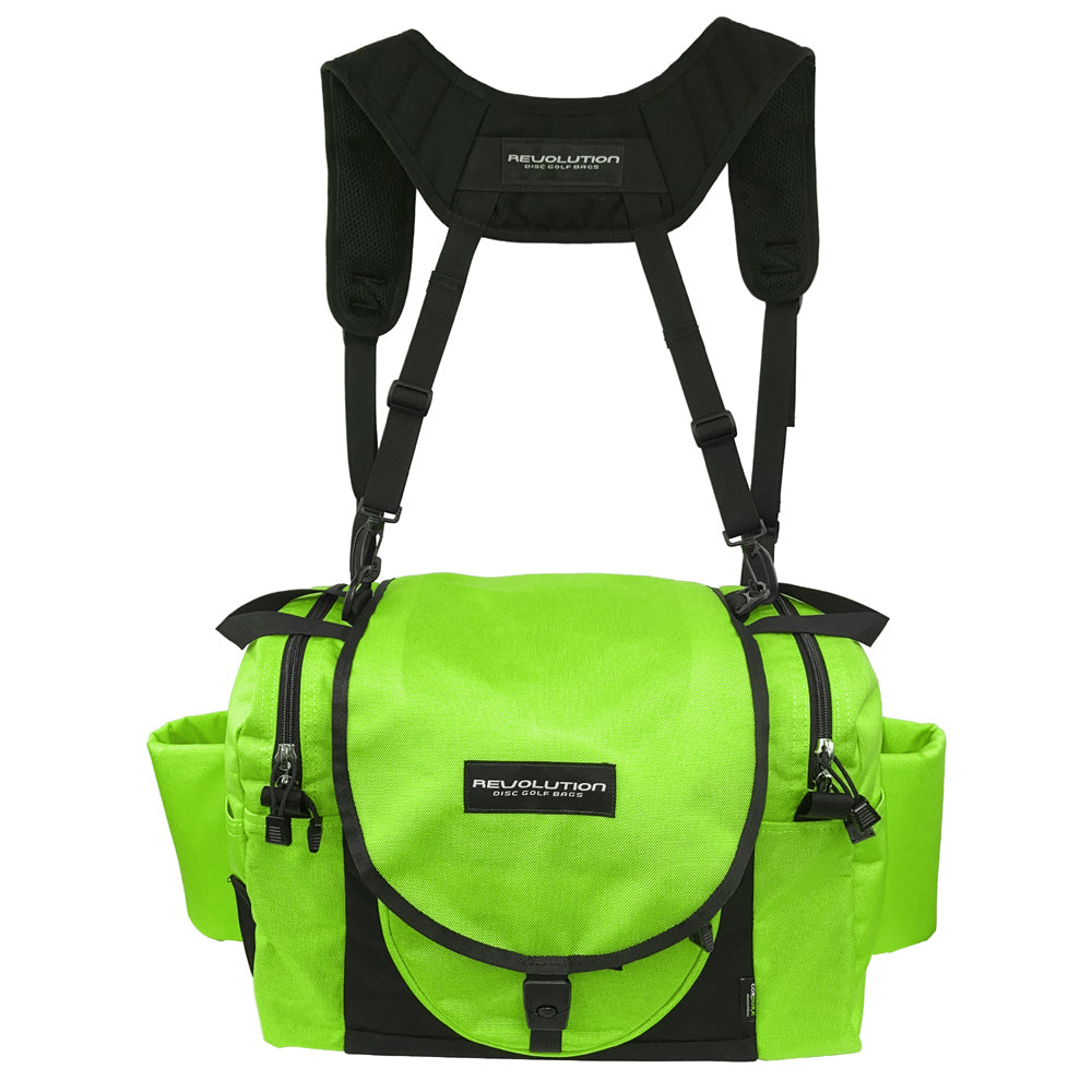 Revolution Carolina Team V3 Disc Golf Bag - Lime Green